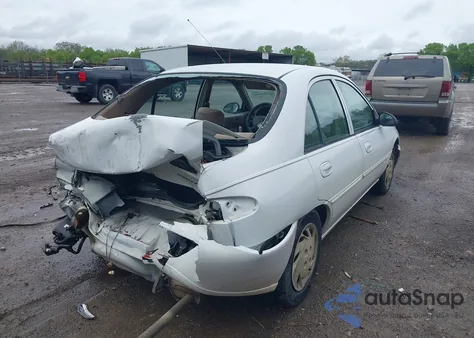 1999 Mercury Tracer Ls from USA, damaged, VIN 1MEFM13P3XW610798